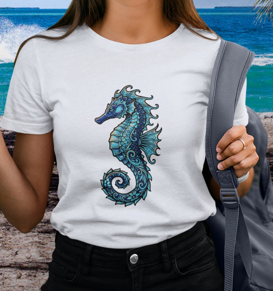 Seahorse Tee - "Sea Dragon"