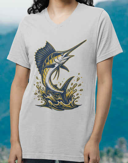 Marlin V-Neck Tee - Breach