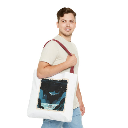 Shark Tote Bag - "Zen"