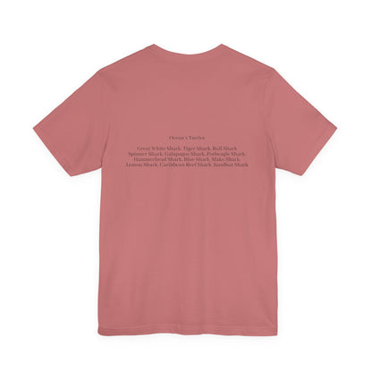 Shark Tee - Ocean's Twelve (Shark List on Back)