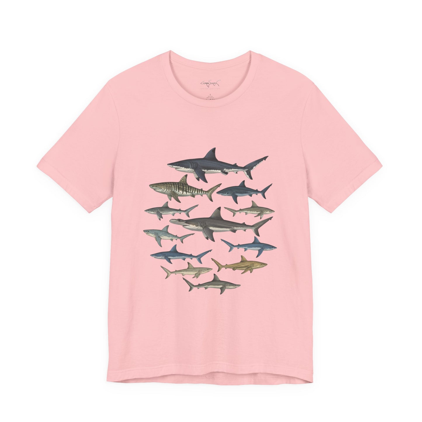Shark Tee - Ocean's Twelve (Shark List on Back)