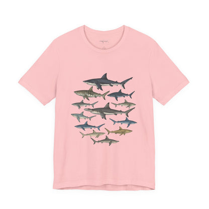Shark Tee - Ocean's Twelve (Shark List on Back)