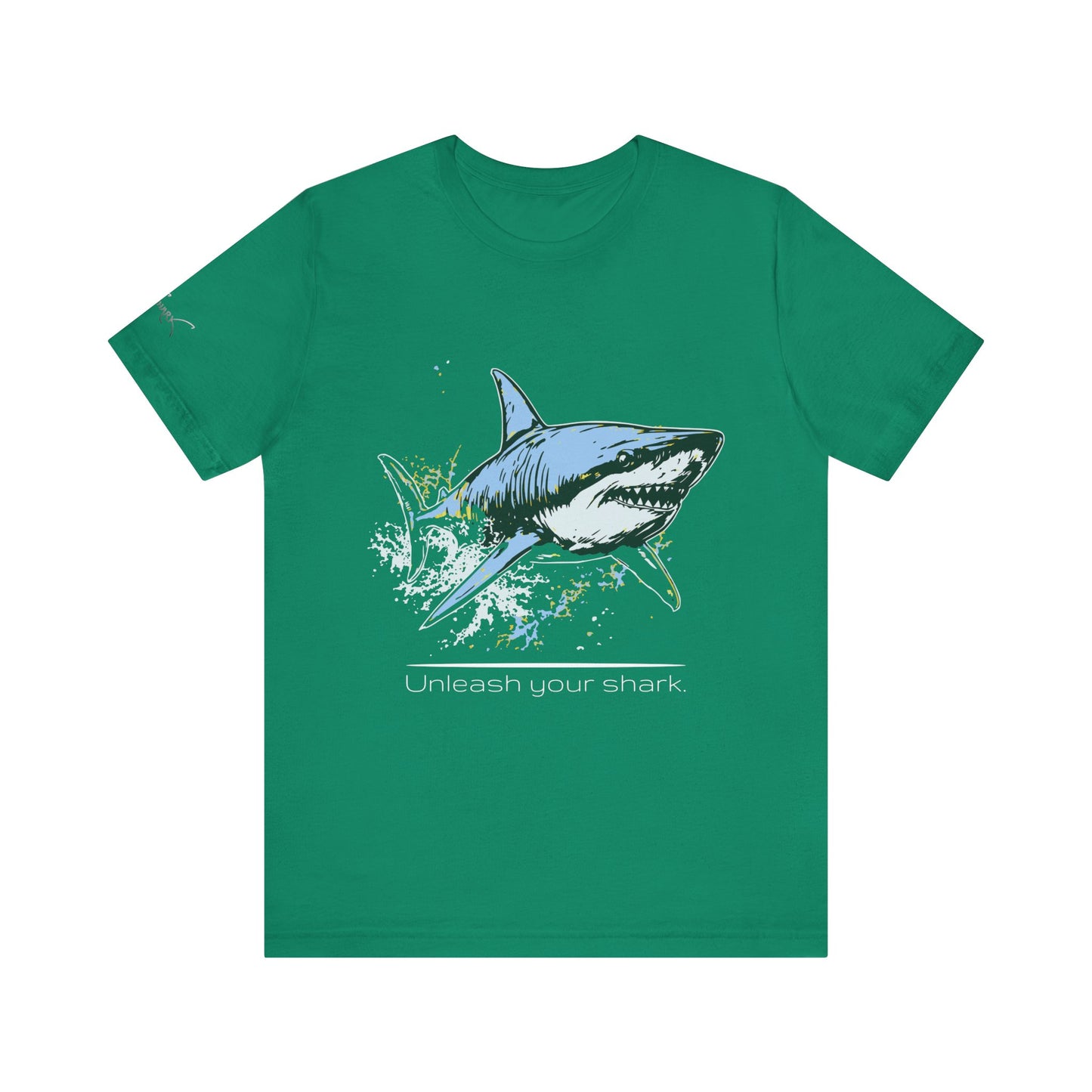 Great White Shark Ultimate "Unleash your shark" Graphic Unisex Jersey Tee