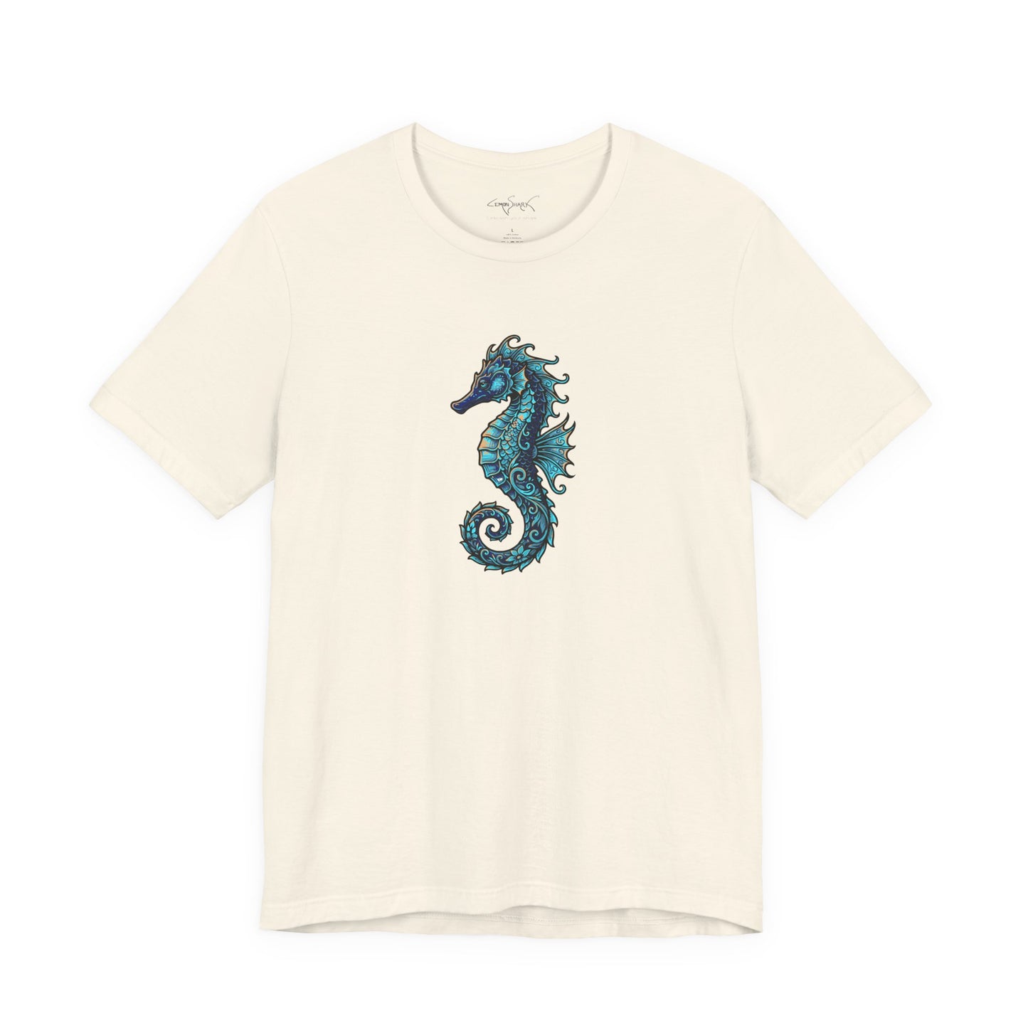 Seahorse Tee - Front & Back Image "Sea Dragon"