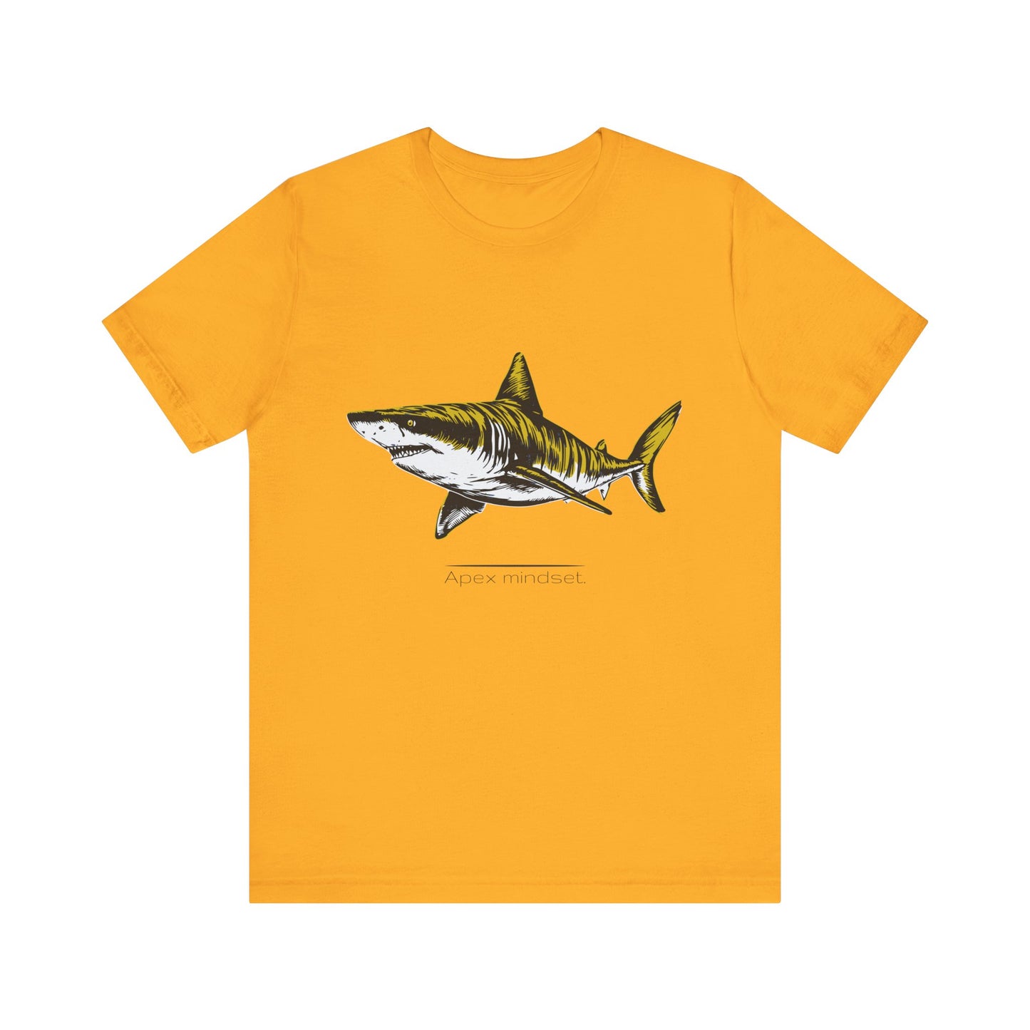 Tiger Shark "Apex mindset" Graphic Unisex Jersey Tee