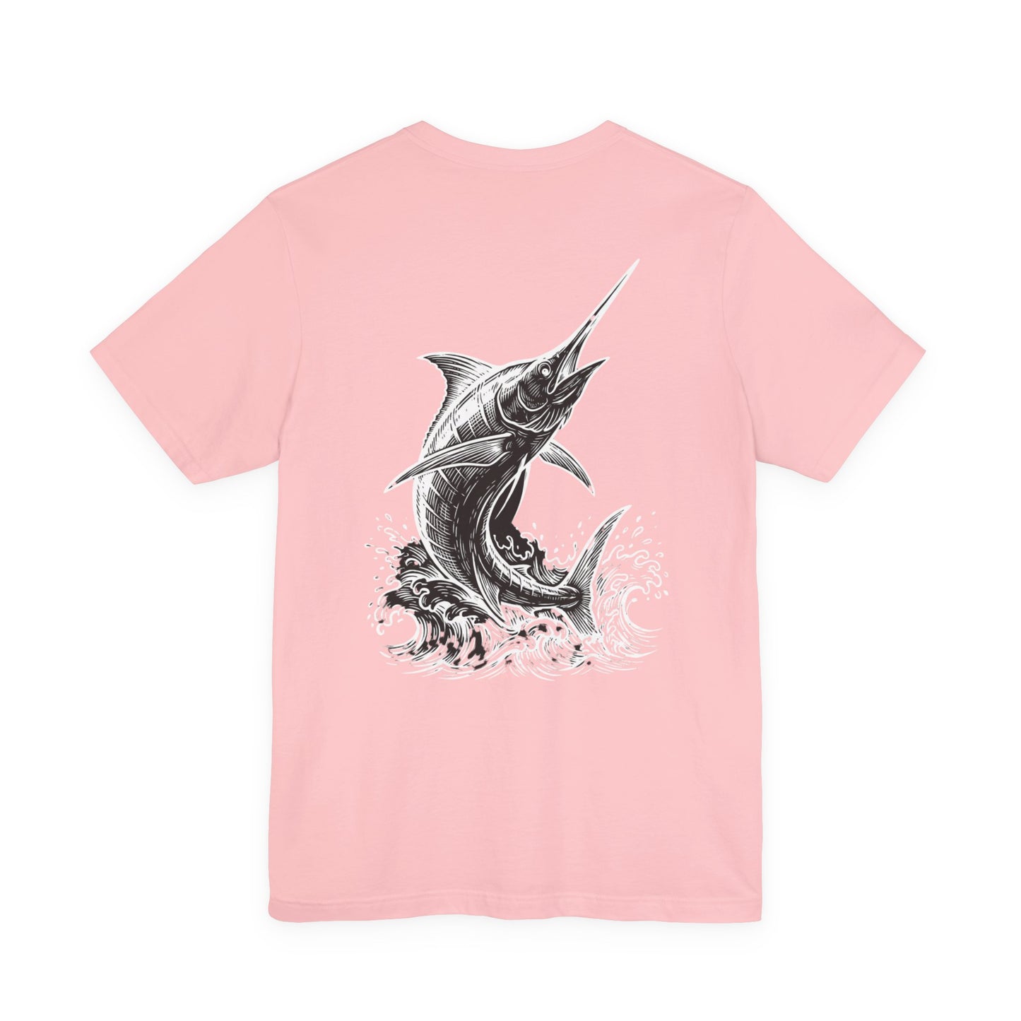 Marlin Club Tee - Leap (Back Image, Front Logo)