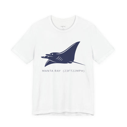 Manta Ray Tee - "Stats"