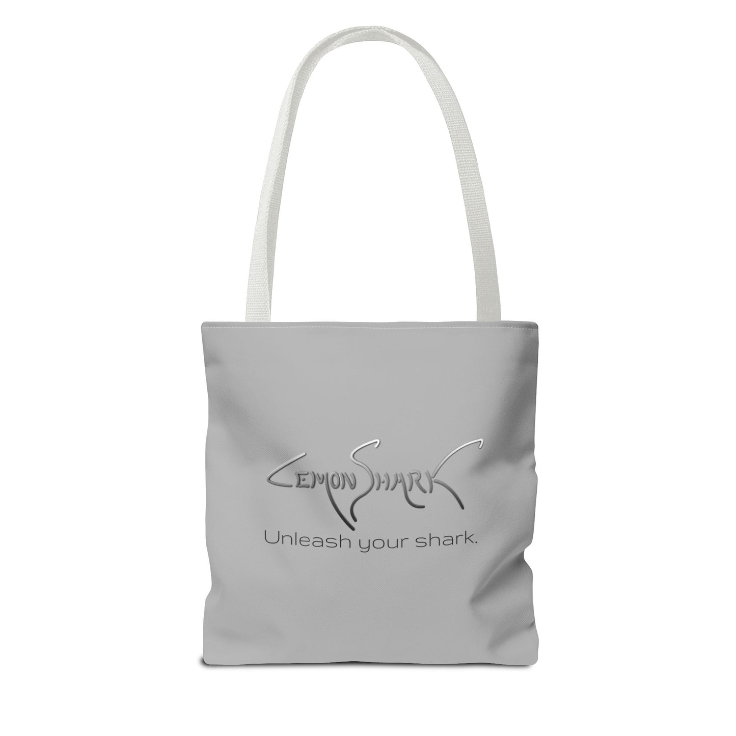Shark Tote Bag - "Apex Mindset" Graphic Ocean Shopper