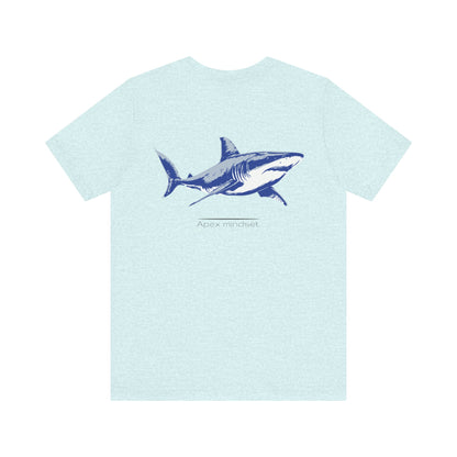 Great White Shark Tee - Apex Mindset (Back Print)