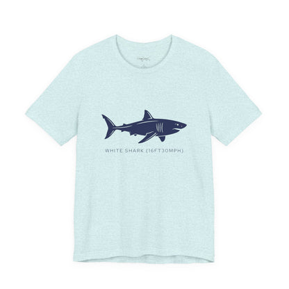 Shark Tee - Great White "Stats"