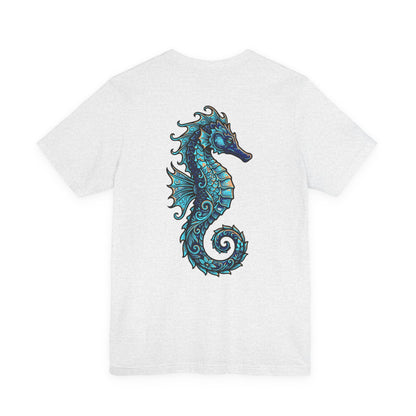 Seahorse Tee - Front & Back Image "Sea Dragon"