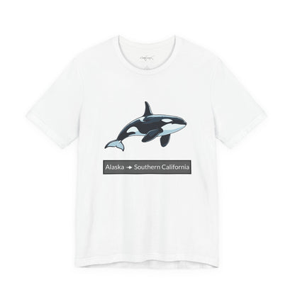 Orca Tee - Migration "Alaska to Southern California"