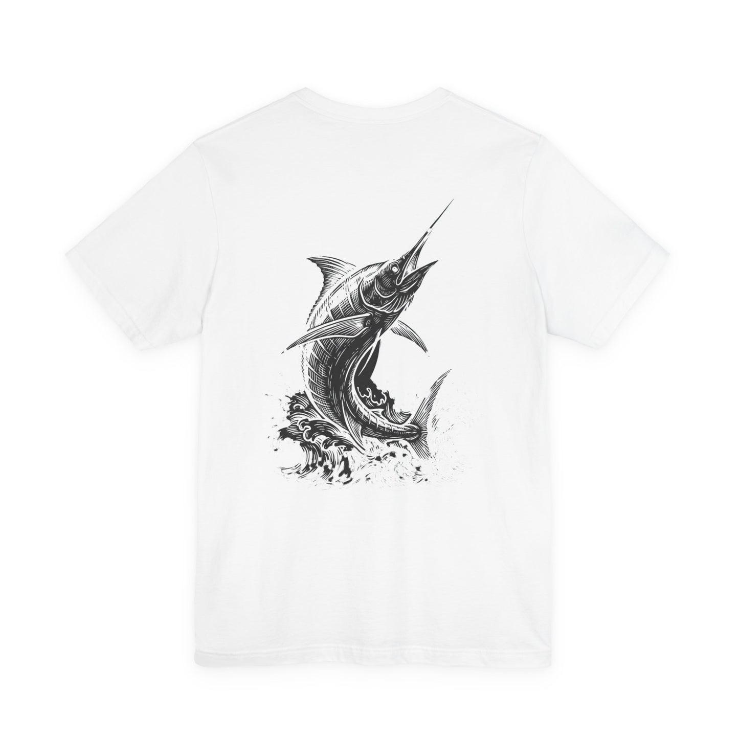 Marlin Club Tee - Leap (Back Image, Front Logo)
