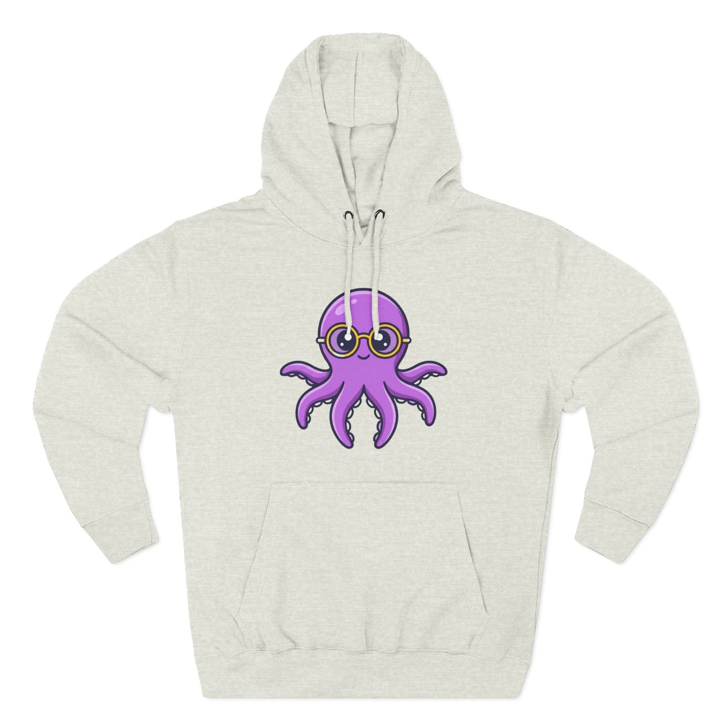 Octopus Pullover Hoodie - Happy