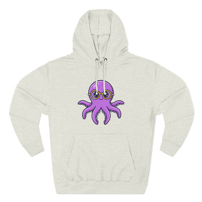 Octopus Pullover Hoodie - Happy