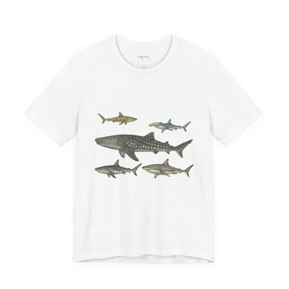 Shark Tee - Ocean's Five (Logo on Back)