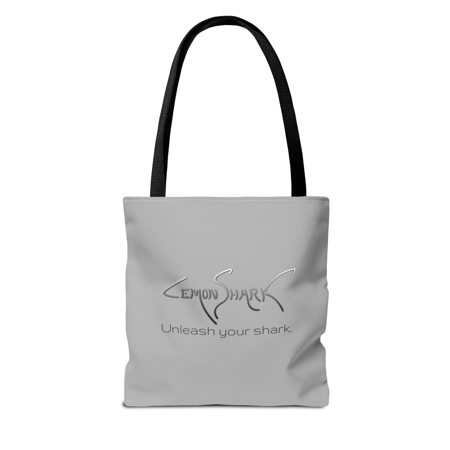 Shark Tote Bag - "Apex Mindset" Graphic Ocean Shopper
