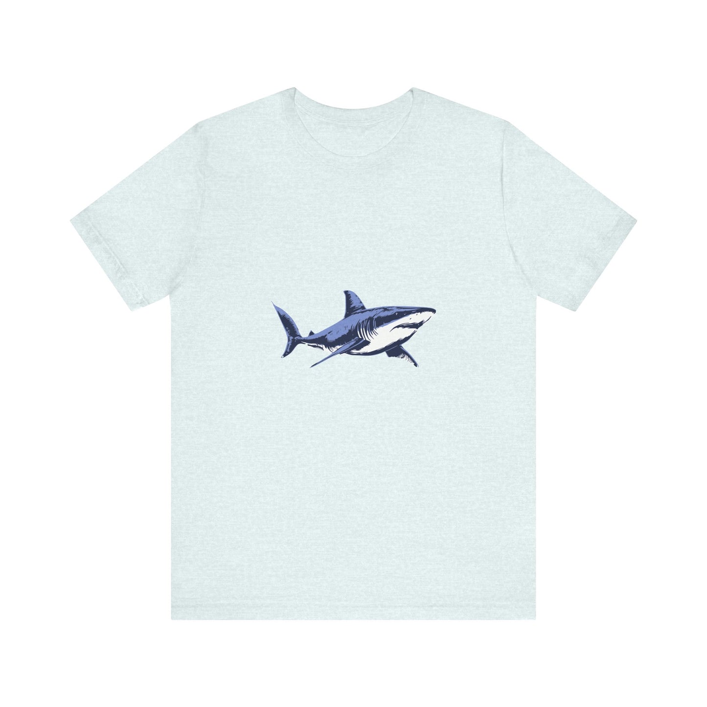Vintage Great White Shark Graphic Unisex Jersey Tee