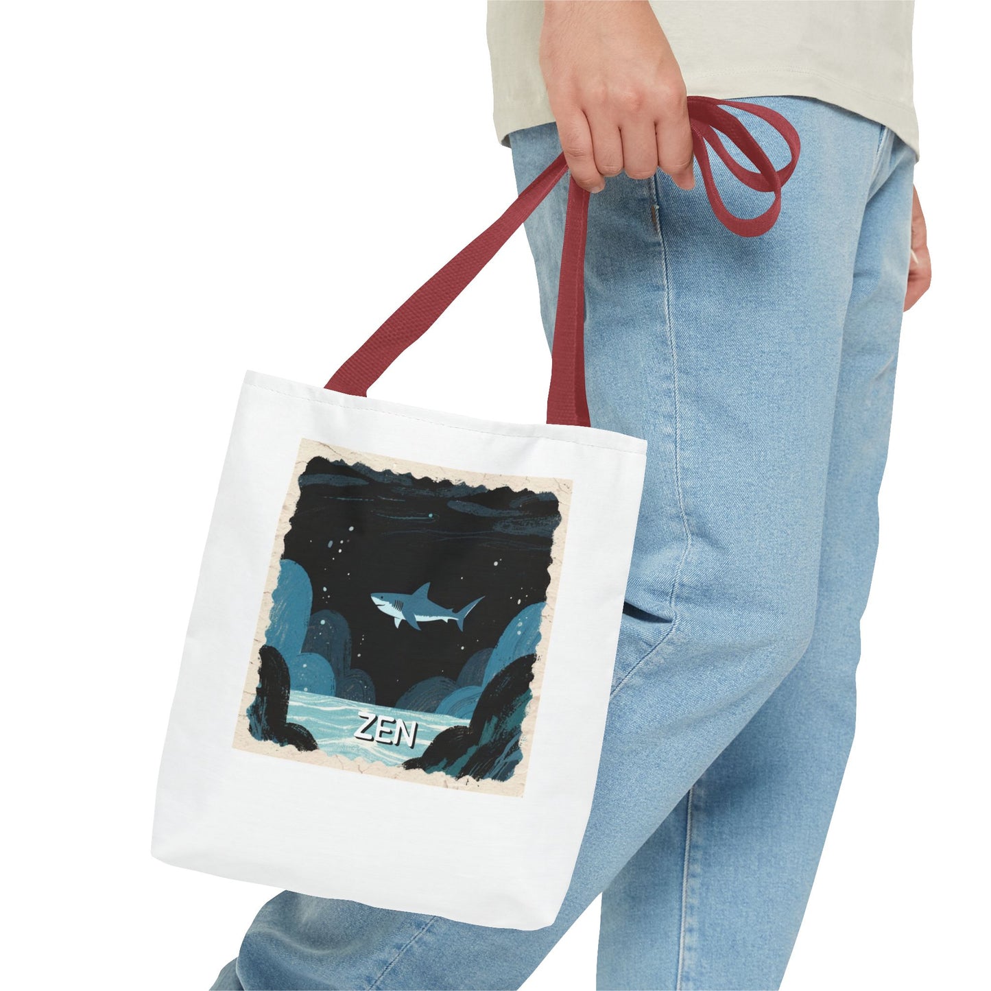 Shark Tote Bag - "Zen"