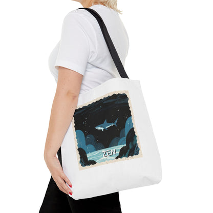 Shark Tote Bag - "Zen"