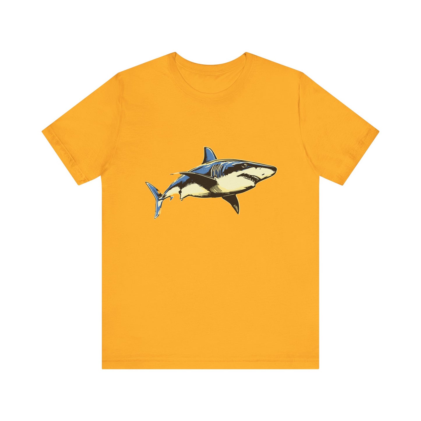 Vintage Great White Shark Graphic Unisex Jersey Tee
