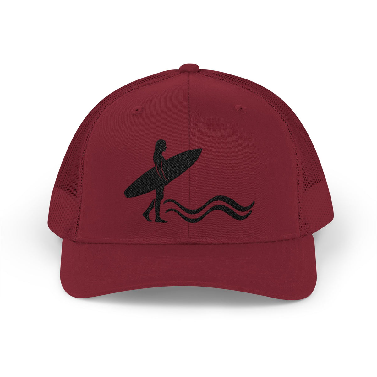 Surfer Silhouette Snapback Hat