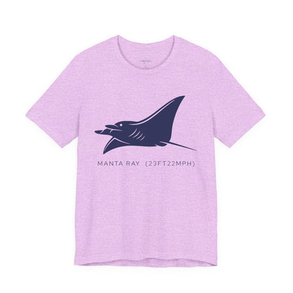 Manta Ray Tee - "Stats"