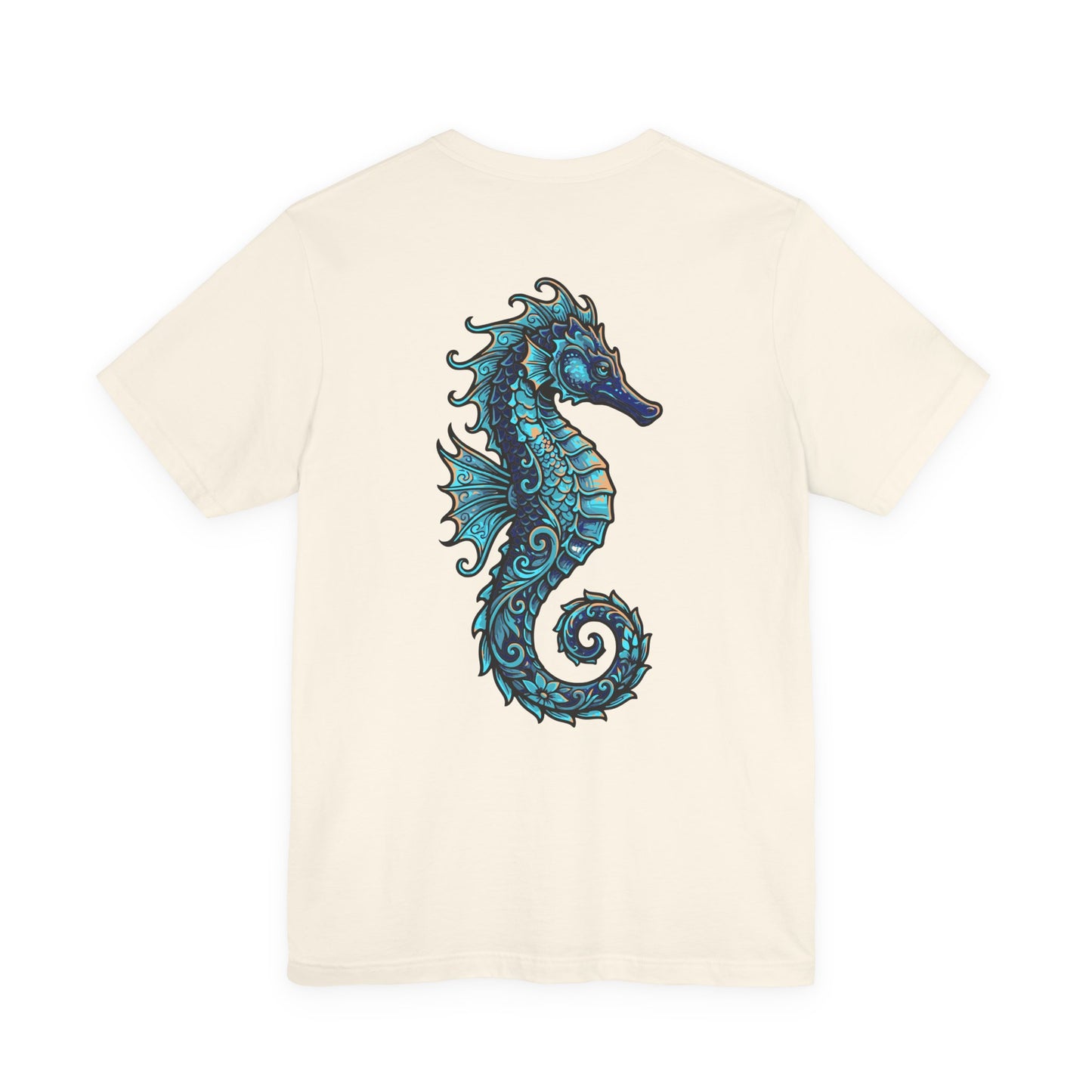 Seahorse Tee - Front & Back Image "Sea Dragon"