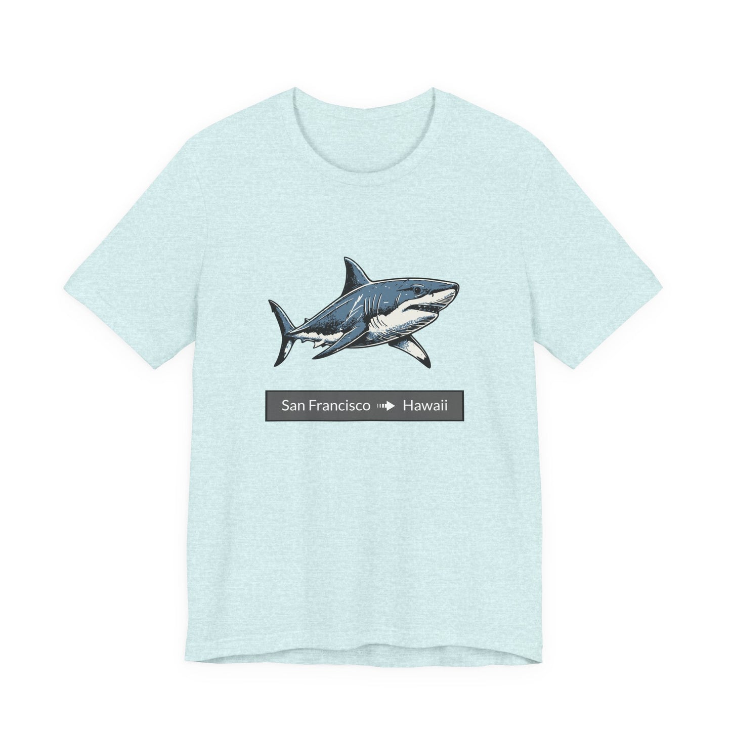 Shark Tee - San Francisco to Hawaii