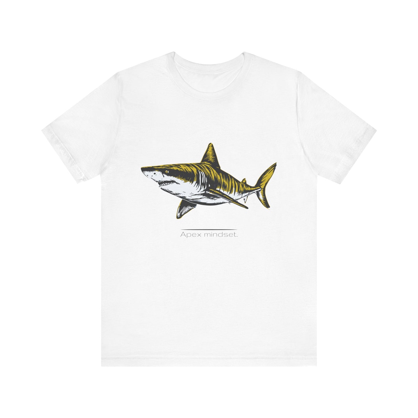 Tiger Shark "Apex mindset" Graphic Unisex Jersey Tee