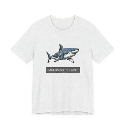 Shark Tee - Migration "San Francisco to Hawaii"