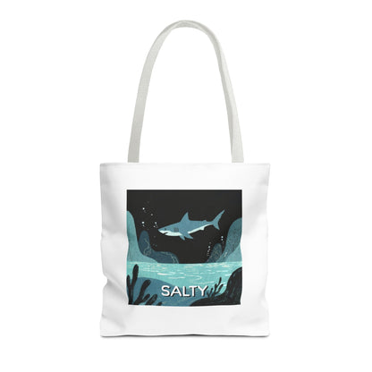 Shark Tote Bag - "Salty"