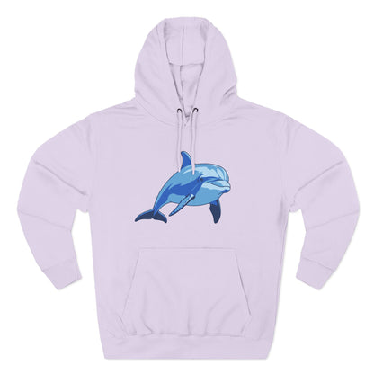 Dolphin Pullover Hoodie - Playful