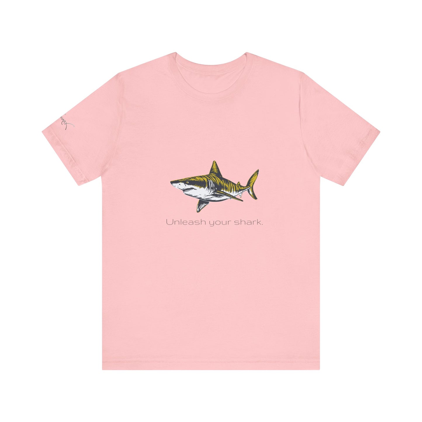 Tiger Shark "Unleash your shark" Graphic Unisex Jersey Tee