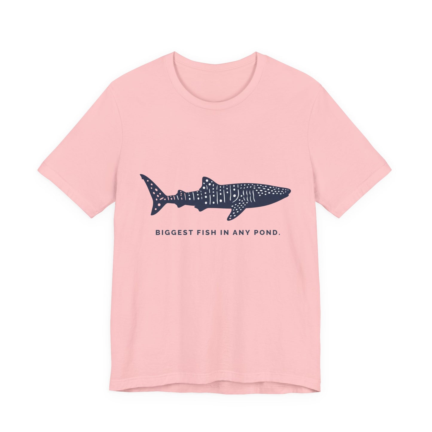 Shark Tee –  Whale Shark Silhouette "Biggest Fish In Any Pond"