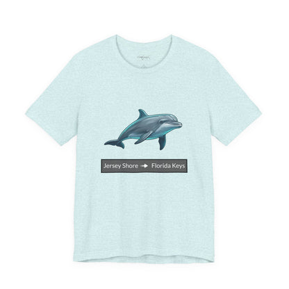Dolphin Tee - Migration "Jersey Shore to Florida Keys"
