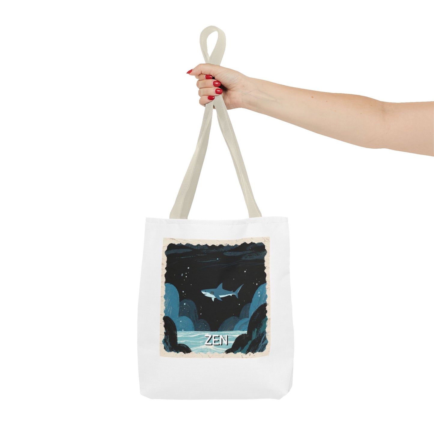 Shark Tote Bag - "Zen"
