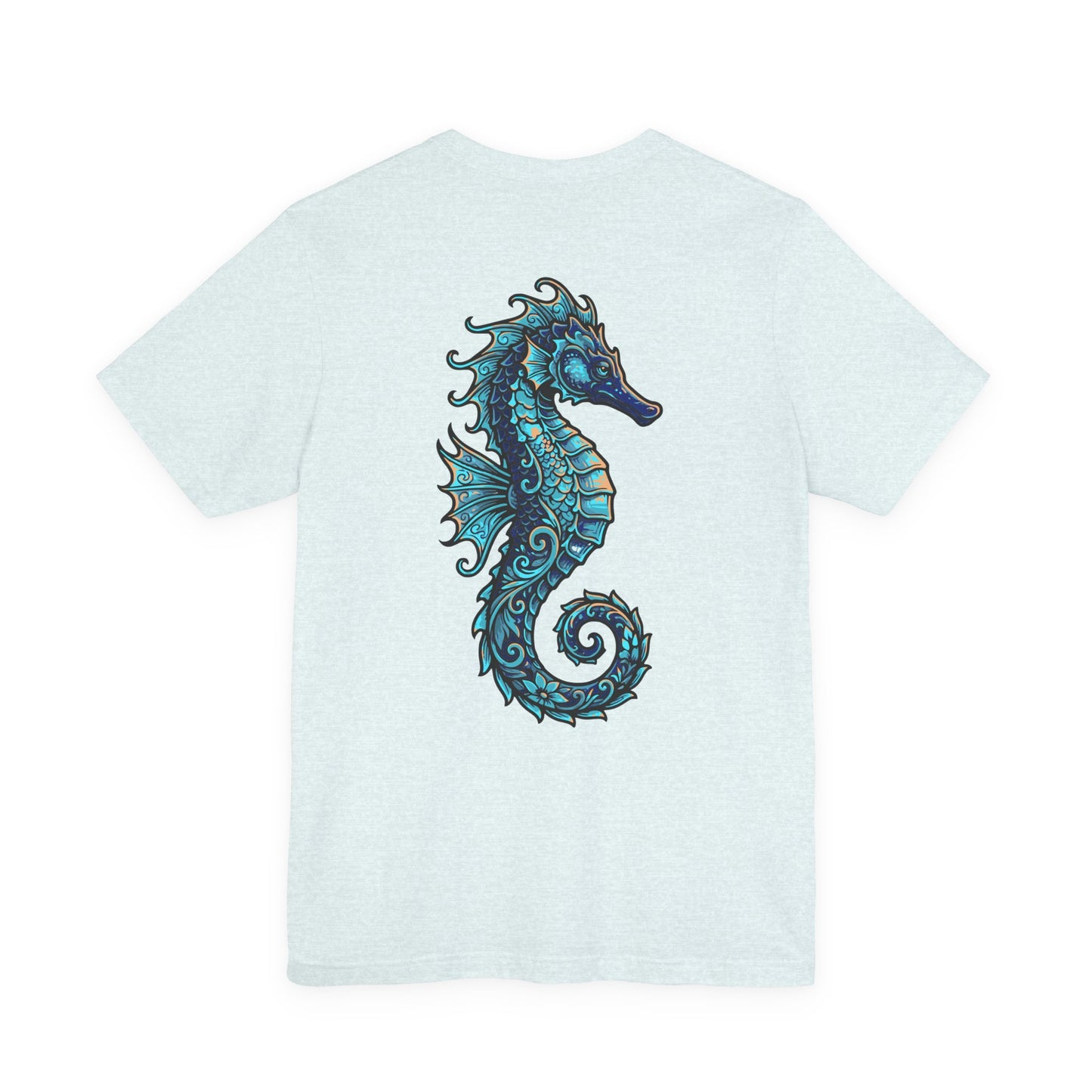 Seahorse Tee - Front & Back Image "Sea Dragon"