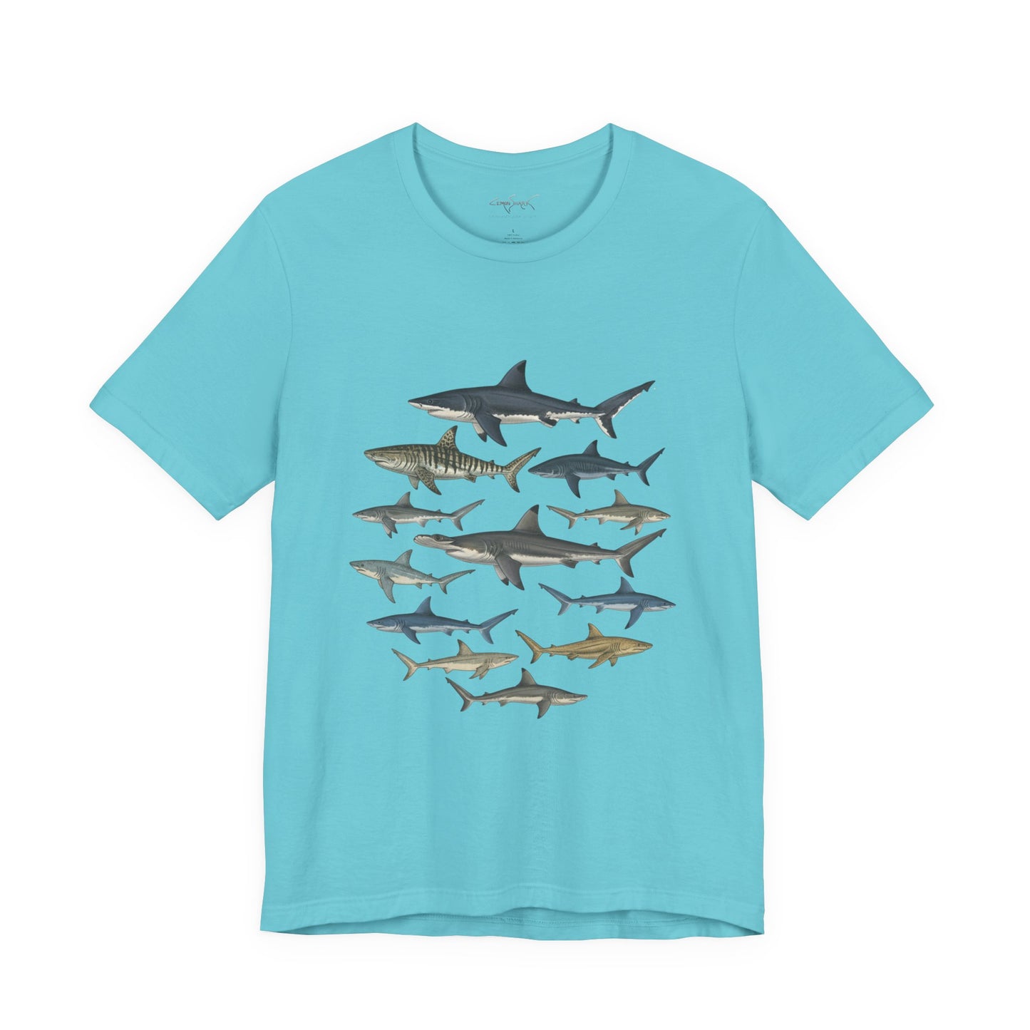 Shark Tee - Ocean's Twelve (Shark List on Back)