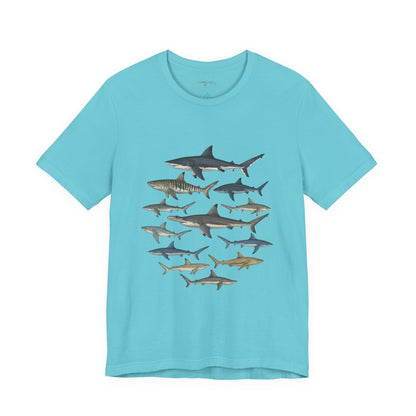 Shark Tee - Ocean's Twelve (Shark List on Back)