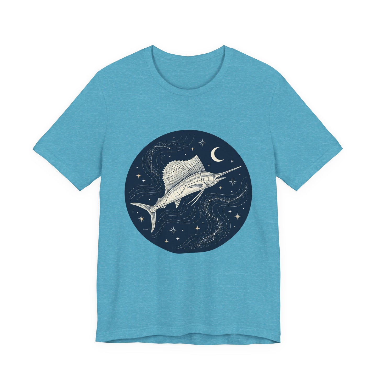 Sailfish Tee - Moon & Stars