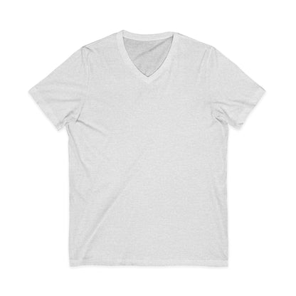 •V• Shark V-Neck Tee - Great White Apex Mindset (Back Print)