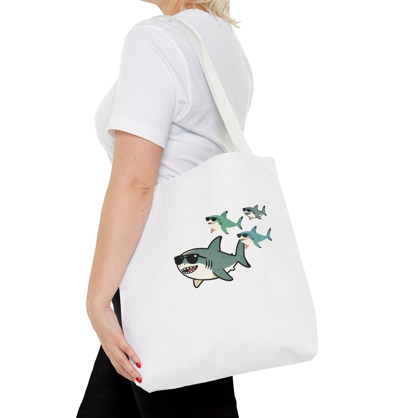 Shark Tote Bag - Sharky School