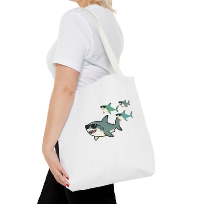 Shark Tote Bag - Sharky School