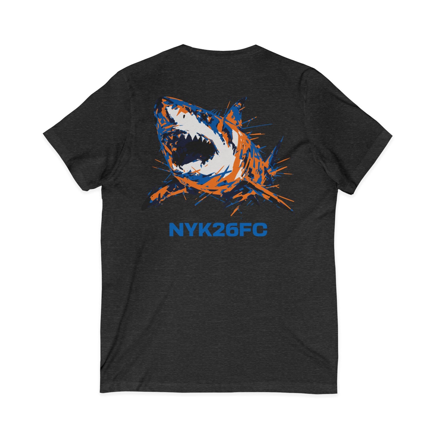•V• Shark V-Neck Tee - NYK26FC GWS Slash (Front Logo)