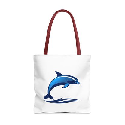 Dolphin Art Tote Bag — Ocean Beach Tote