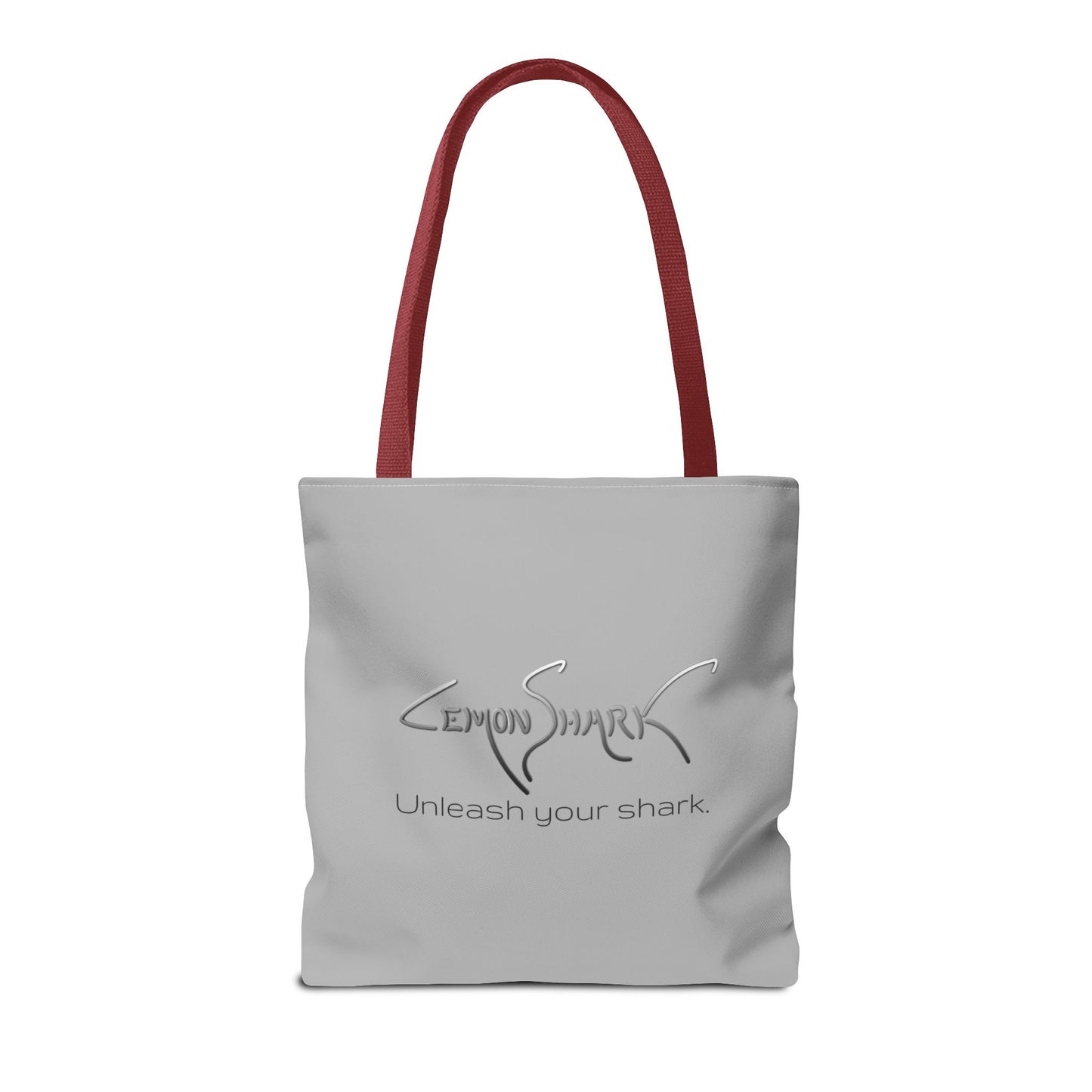 Shark Tote Bag - "Apex Mindset" Graphic Ocean Shopper