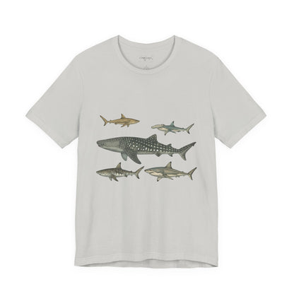 Shark Tee - Ocean's Five (Logo on Back)