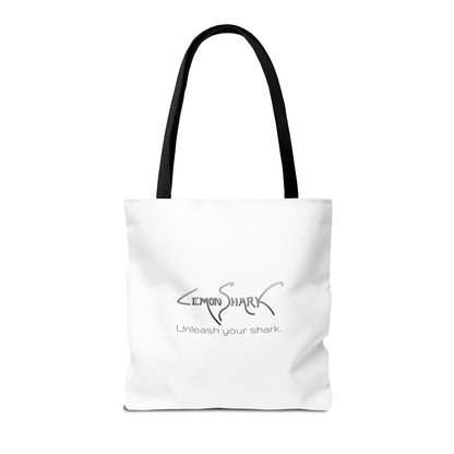 Shark Tote Bag - "Salty"