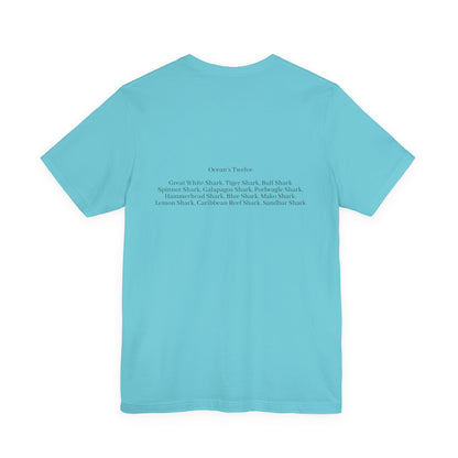 Shark Tee - Ocean's Twelve (Shark List on Back)